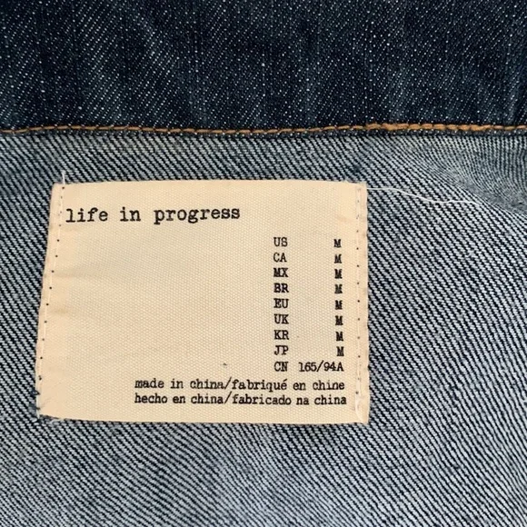 Life in Progress Denim Jacket - Picture 6 of 6